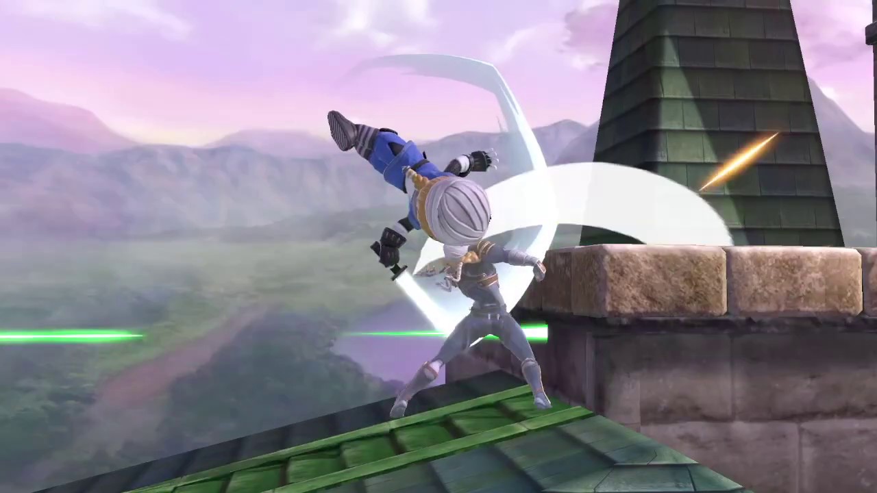 Shiek in Trouble SSBU Ryona リョナ