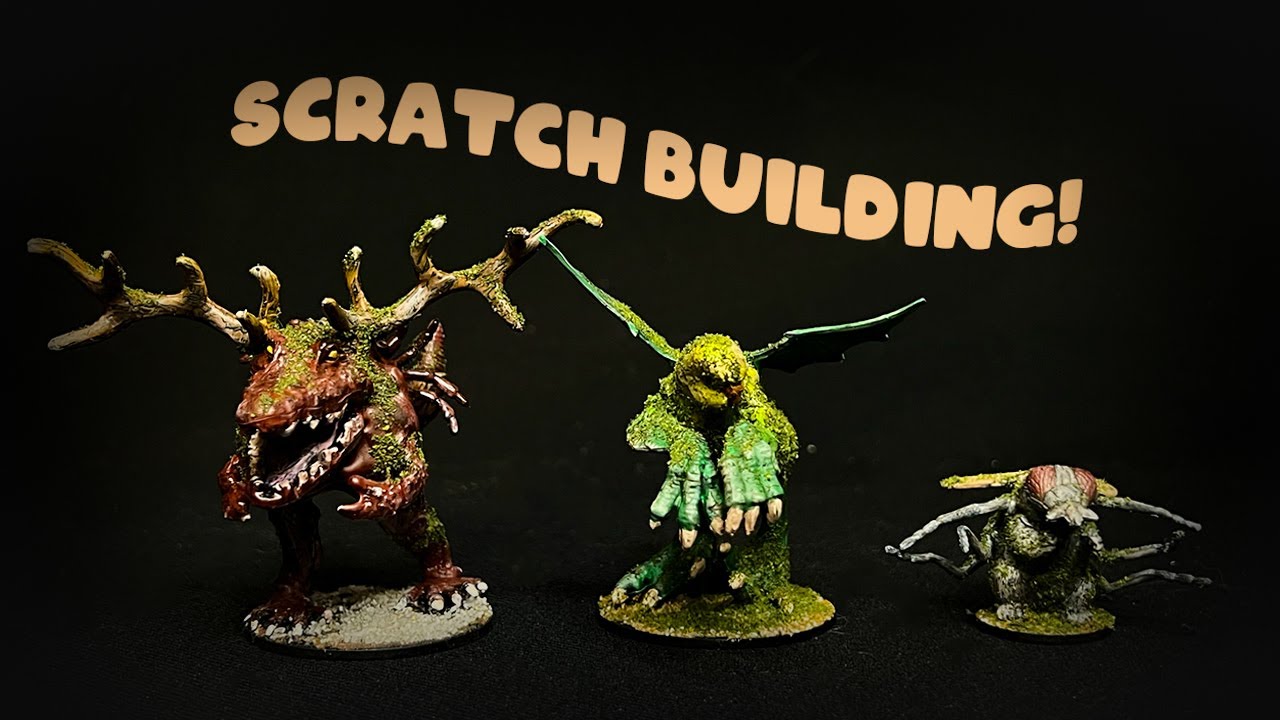 How to Scratch Build Monster Minis From Cheap Toys