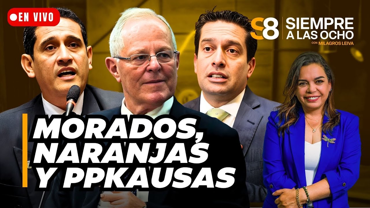 🟡 EN VIVO: PPK, MIKI TORRES Y MES&Iacute;AS EN CAMPA&Ntilde;A, SE LANZAN POR EL PODER EN 2026 | Siempre a las ocho