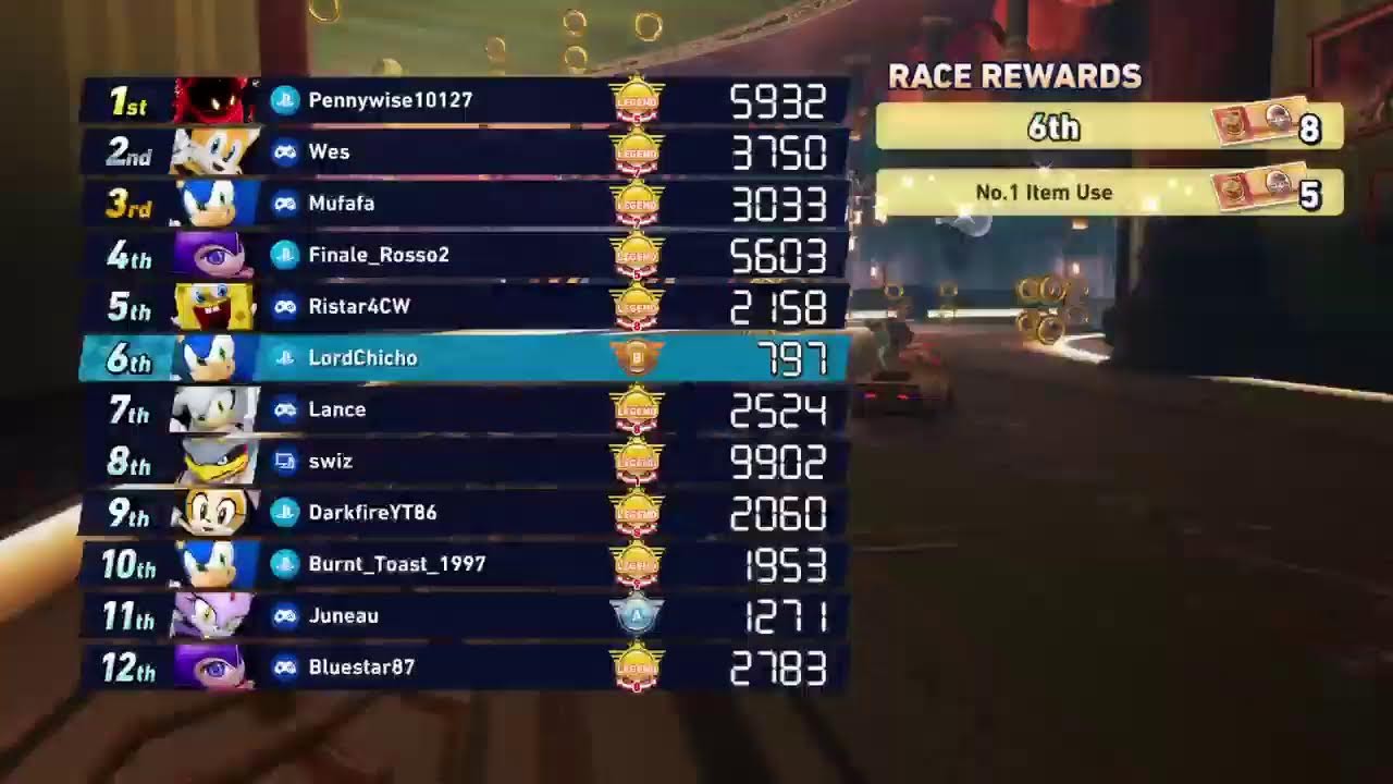 Playing late Autism [Sonic] Racing Crosswolrds!