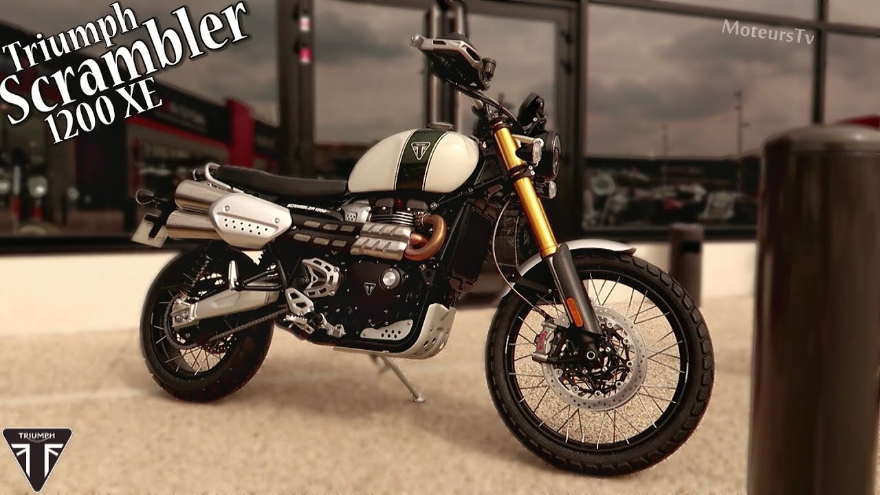 TRIUMPH SCRAMBLER 1200 XE / 2019 / ESSAI [FR]