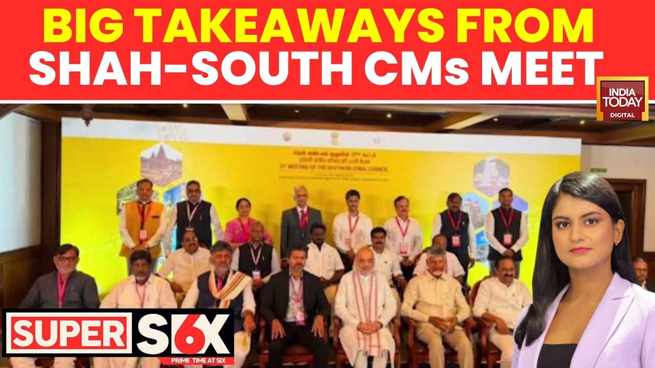 Southern CMs Meet Amit Shah, Demand Fair Delimitation & Resolution To Interstate Water Disputes