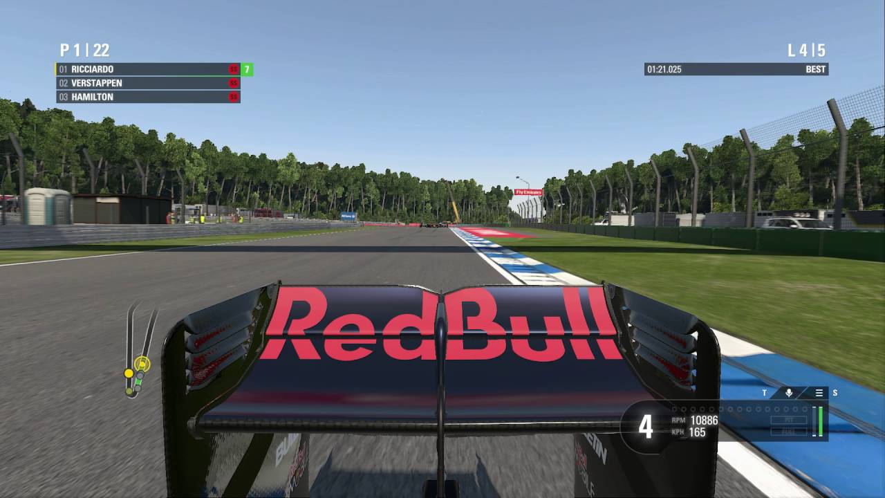 F1 2016 - 5 laps in Germany (PC Gameplay 1080p 60fps)
