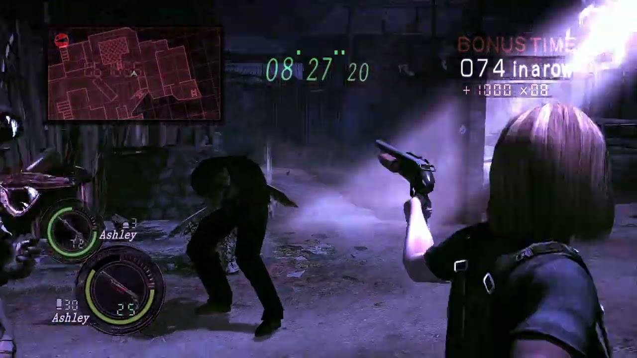 RE5 Night Terror Public Assembly Mercenaries ~ Lahey Level Pack 4 ~ Ashley Krauser & Leon