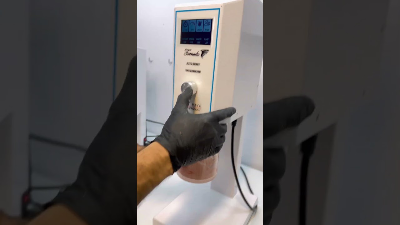 Dispenser &vacuum mixer for dental laboratory