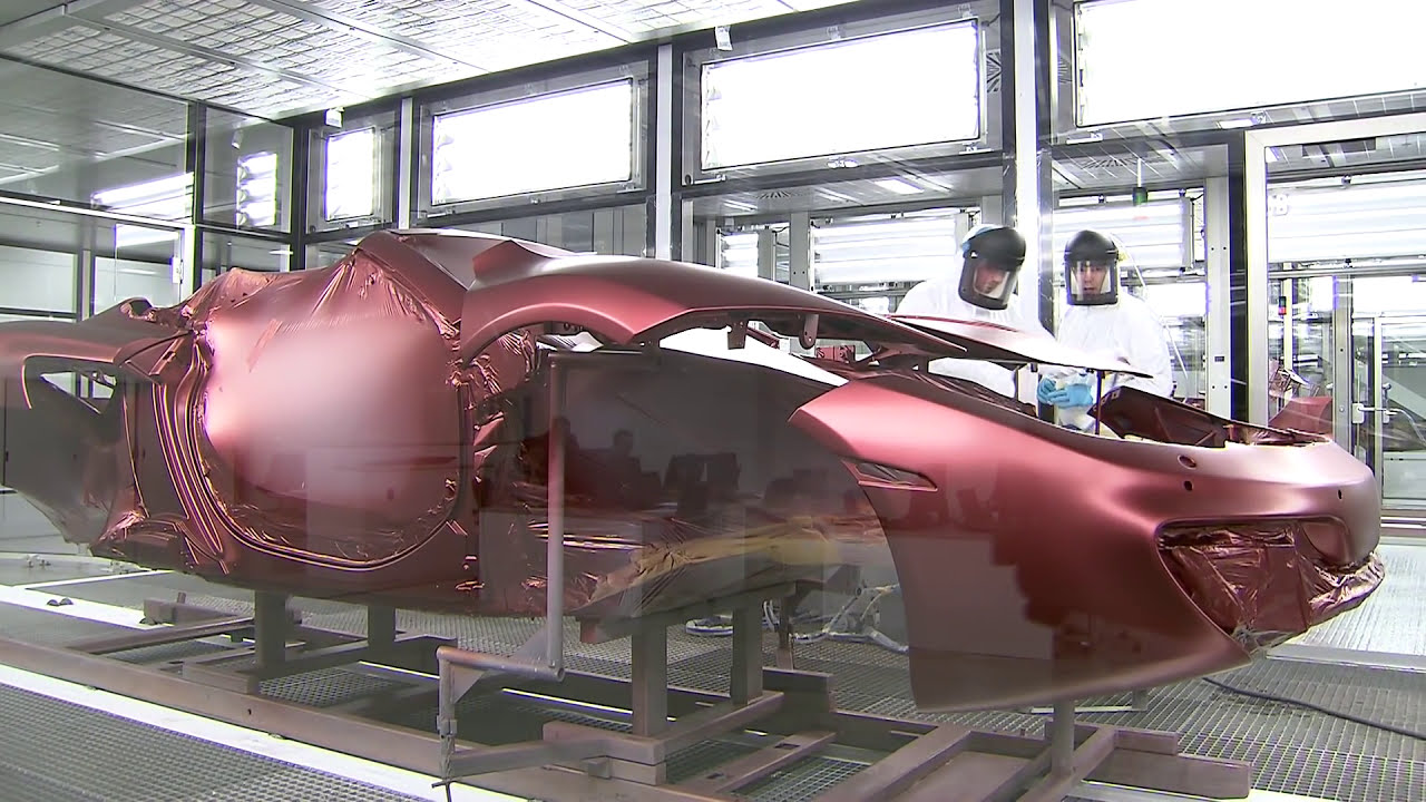 Mclaren 12C Spider Assembly Line