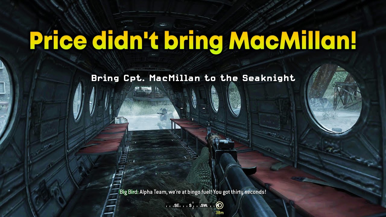 What if Price Doesn't Bring MacMillan? - Call of Duty 4: MW