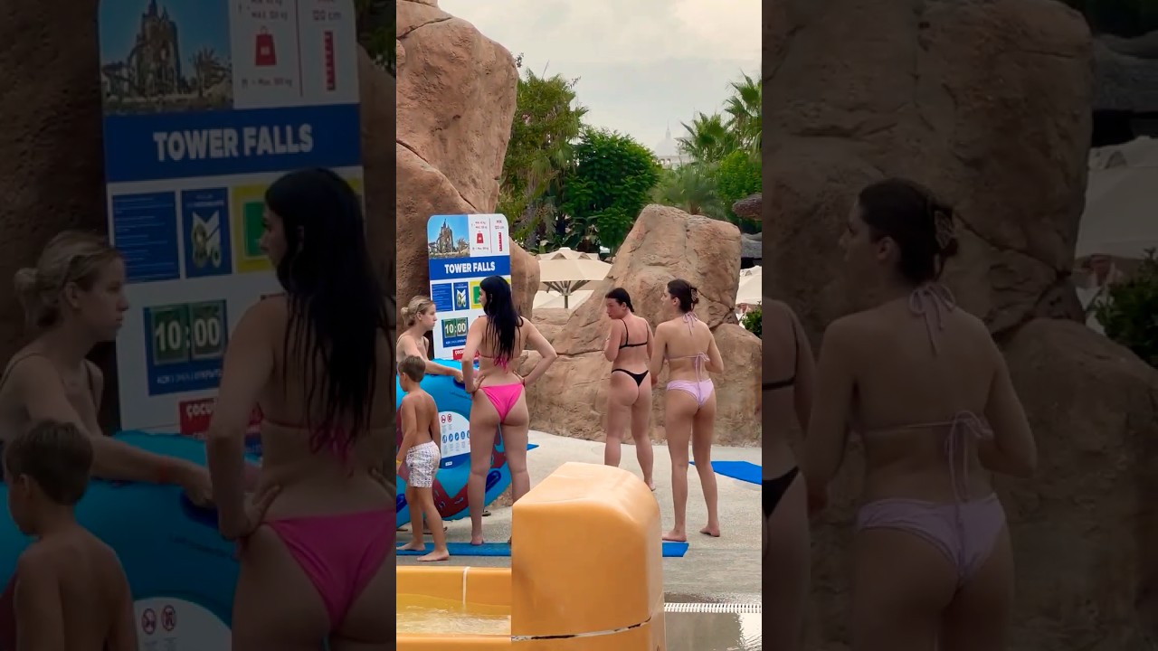 🌞Water Park Dream Summer Holiday Water Slide Nice Day 44🔥 