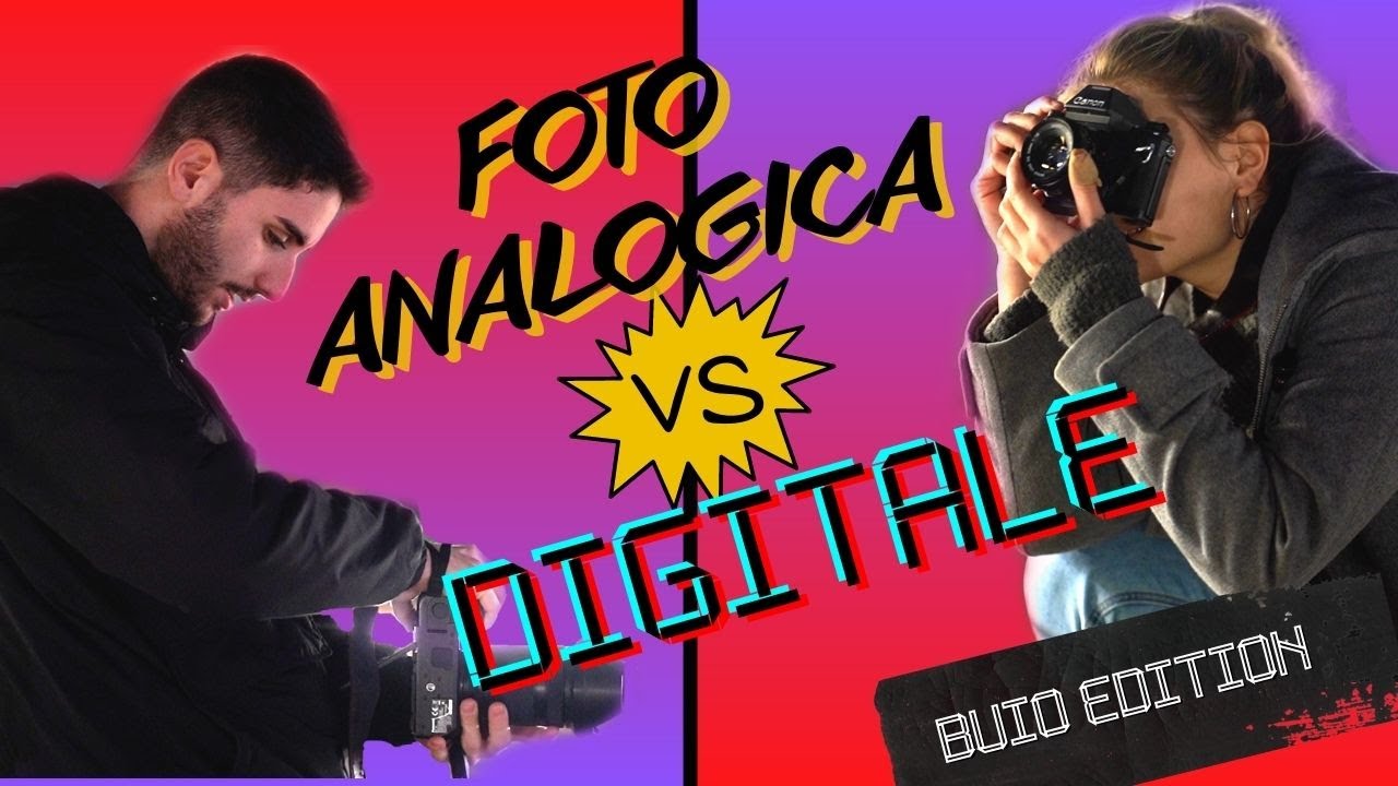 Sfida Fotografia ANALOGICA VS DIGITALE - Fotografia Notturna ft. Davide Marra