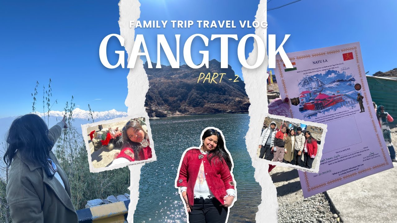 Darjeeling-Gangtok trip | Part-2 | Family trip travel vlog! 🏔️🌿