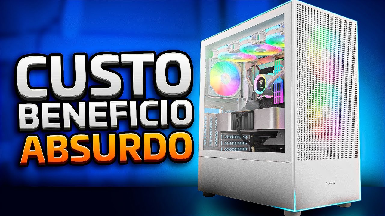VOCÊ PRECISA TER ESSE GABINETE GAMER!!! - Gamdias Talos E3 Mesh Elite