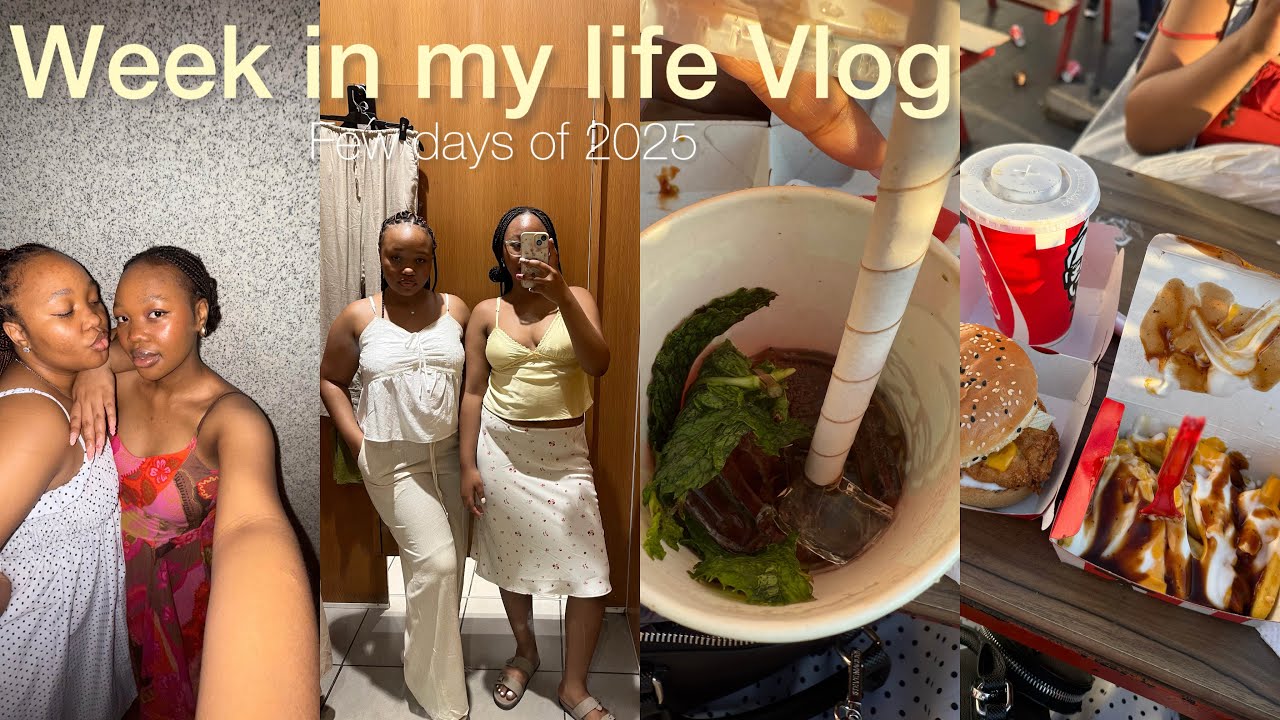 Few days of 2025| Outfits shopping| Trying the Nasty C KFC meal| Family time| pawnshop| New year’s🥳