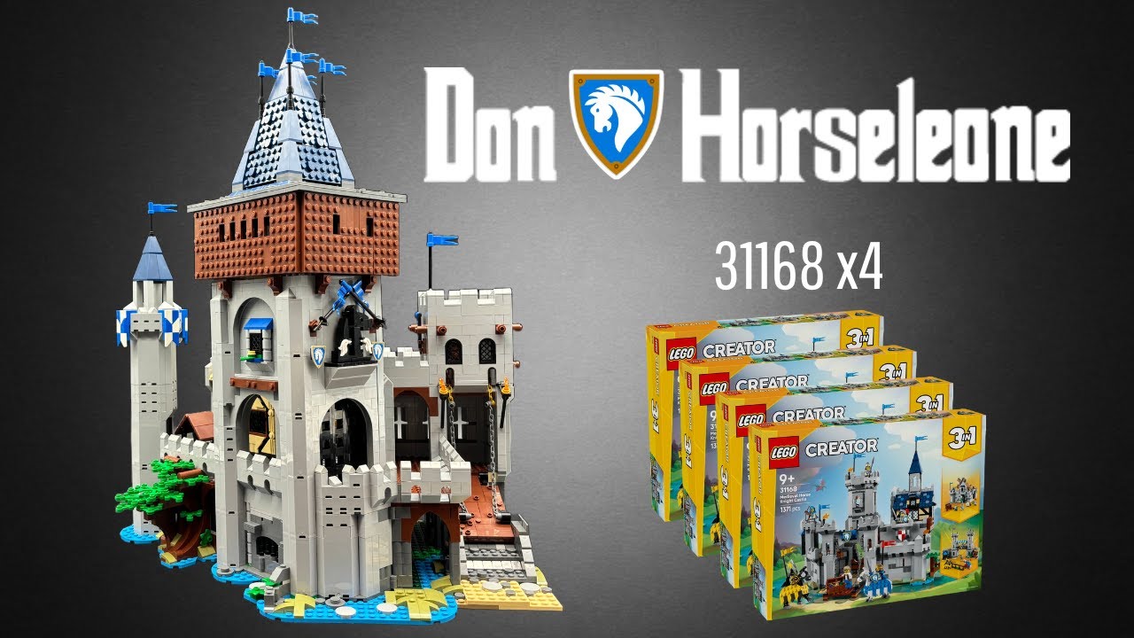 Don Horseleone LEGO MOC - 4x LEGO 31168