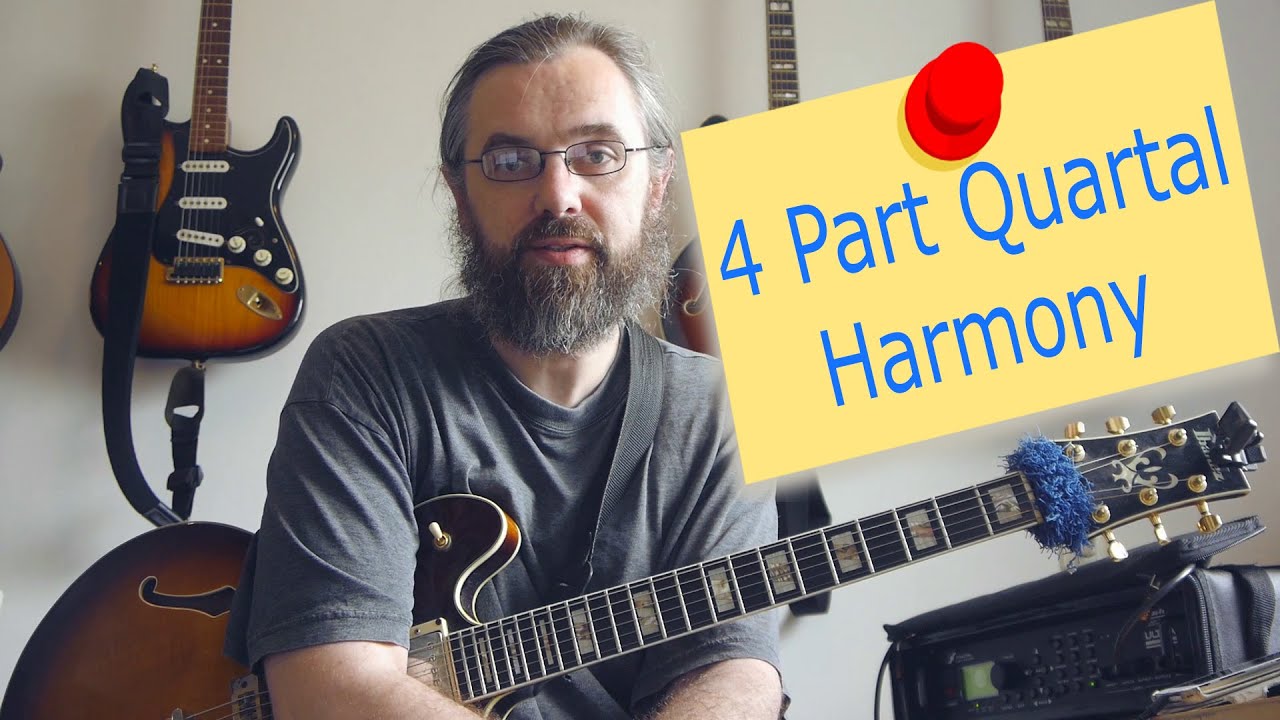 Jazz Chord Essentials - 4 part quartal harmony