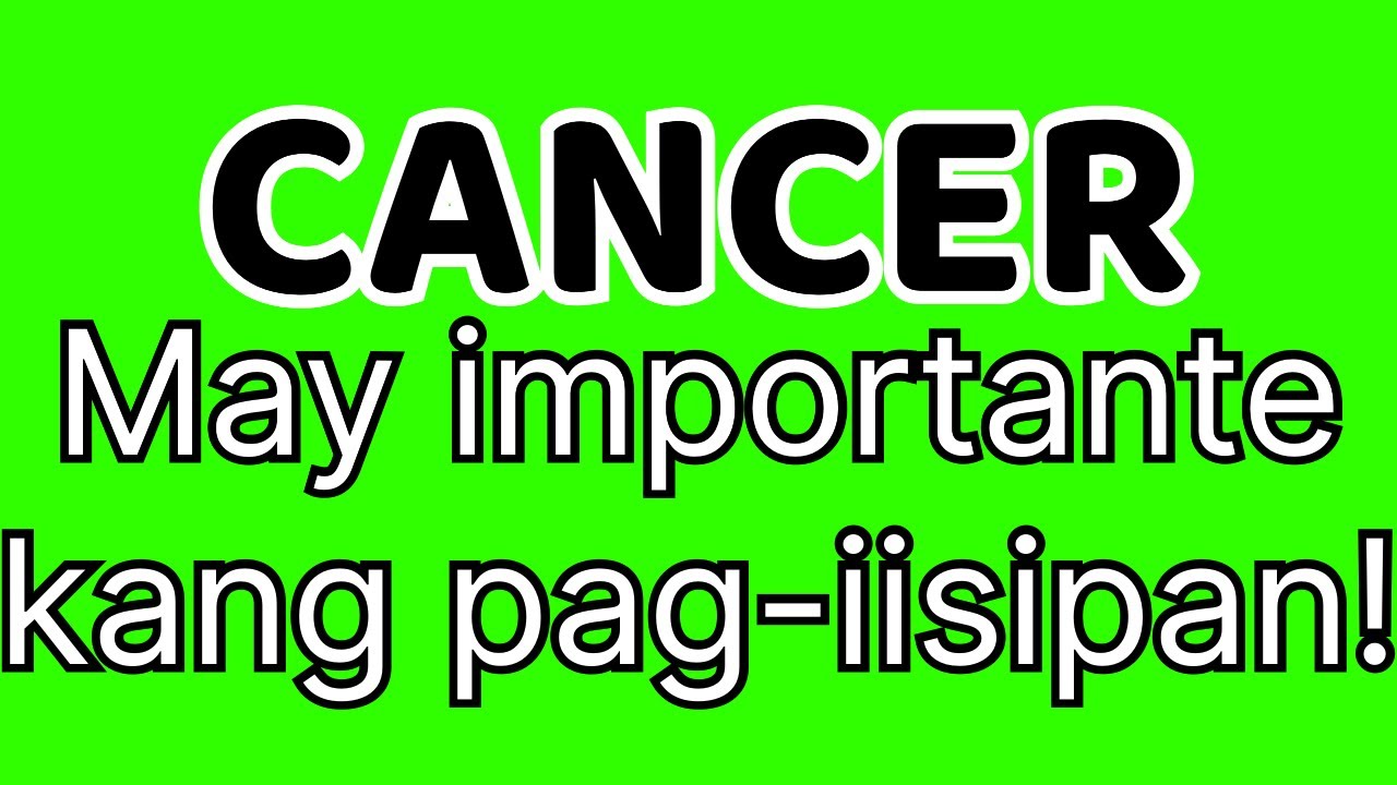 Cancer April 2026 Tagalog Tarot Reading Horoscope Kapalaran | MAY IMPORTANTE KANG PAG-IISIPAN!