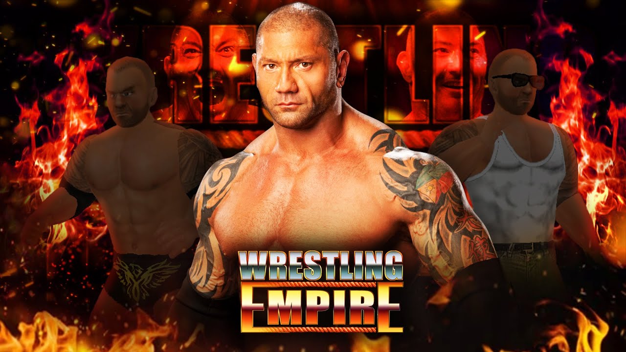 How To Make Batista in Wrestling Empire 2024 | The Animal | Wrestling Empire | AWE