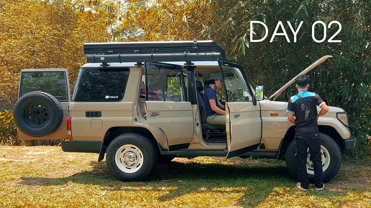 Day 2-Sungai Lembing POV: EXPECTATION vs. REALITY | Car Camping Road Trip in a 33YO Land Cruiser