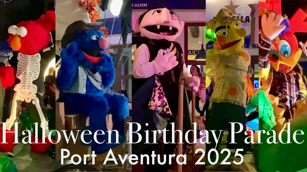 Halloween Birthday Parade de Port Aventura 2025 en su 30 aniversario