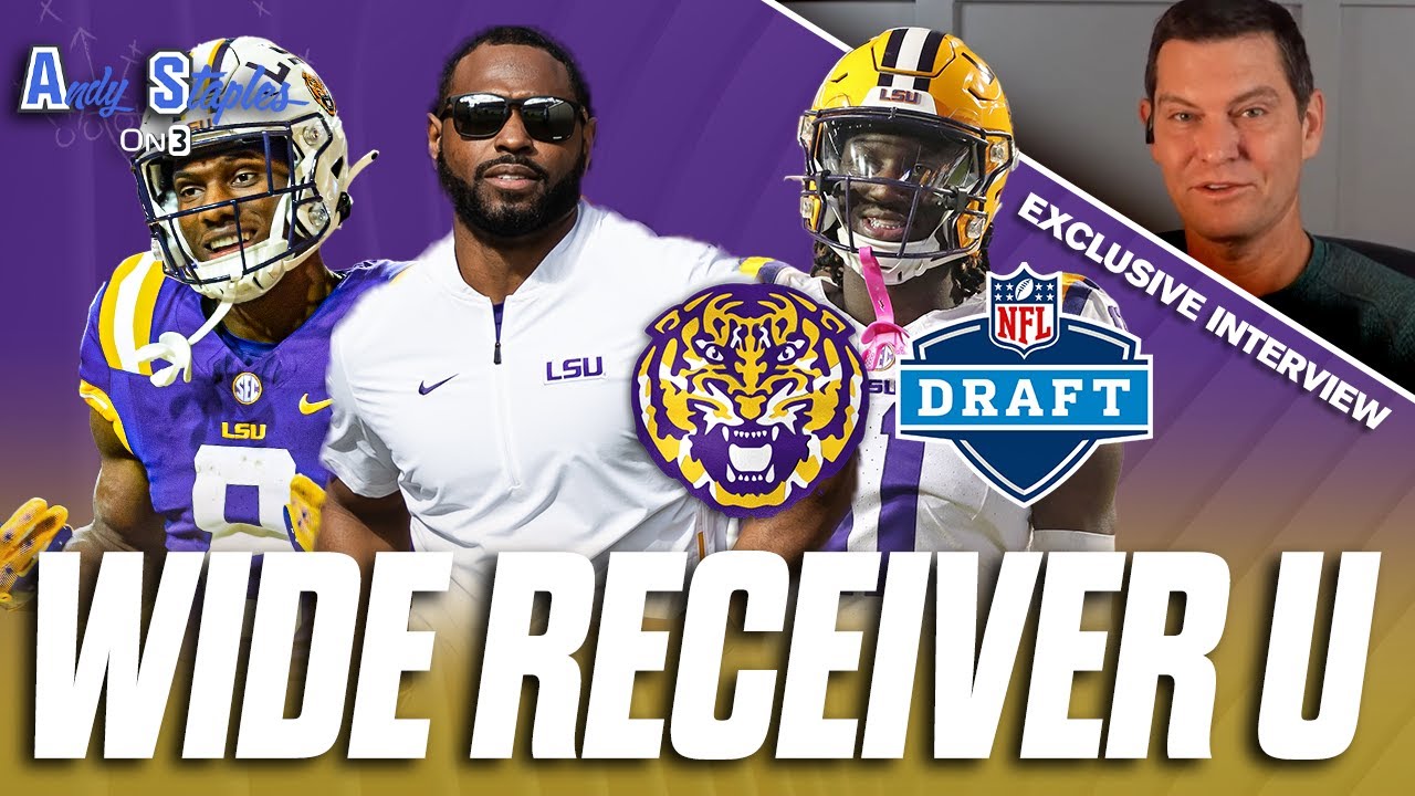 LSU = WRU? WR Coach Cortez Hankton Jr on Elite Talent of Malik Nabers, Brian Thomas before NFL Draft