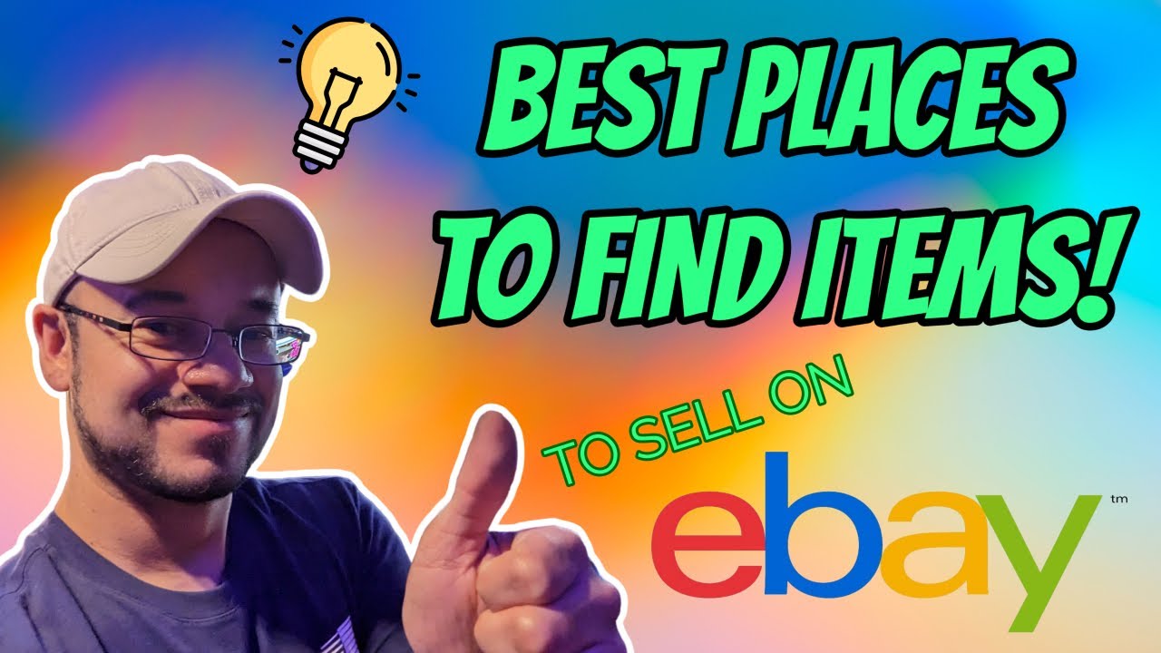 Top 10 BEST Places to Find Items to Sell on eBay!!