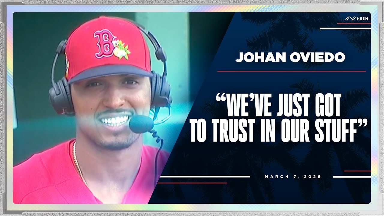Johan Oviedo on Red Sox Experience So Far, Learning from Aroldis Chapman