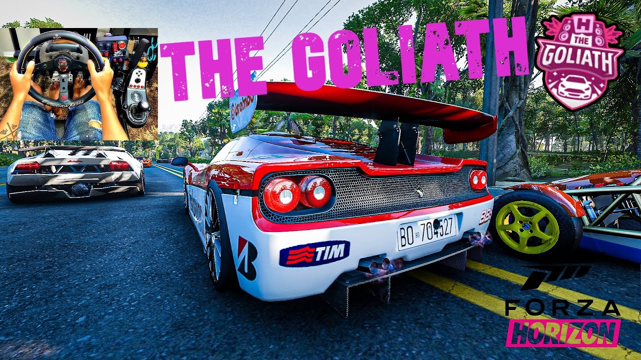 1170HP Ferrari F50 - THE GOLIATH - Forza Horizon 5 | Logitech G27 Gameplay