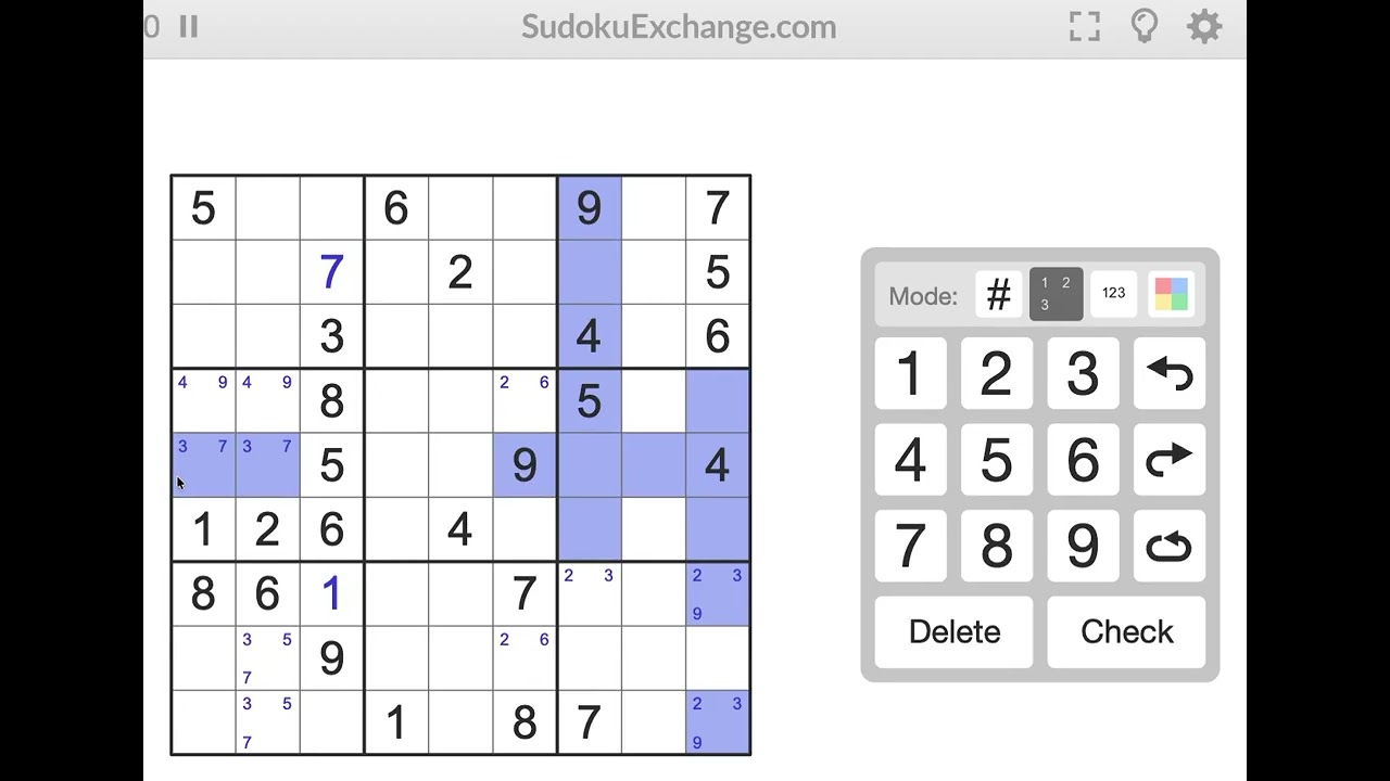 New York Times Sudoku Hard Solution for February 24, 2026: Walkthrough