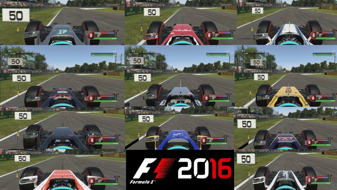 F1 2016 Top Speed Test - FASTEST CAR IN THE GAME?