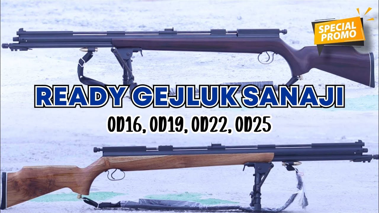 PROMO SENAPAN GEJLUK BIGGAME SANAJI ASLI TERBARU | HARGA SENAPAN GEJLUK PCP SANAJI OD 16 19 22 25