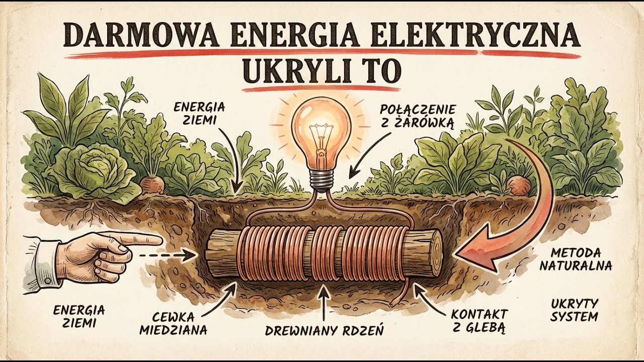 Zakopywanie miedzi i drewna tworzy &bdquo;nieskończoną energię&rdquo; &mdash; sekret &bdquo;elektrycznej gleby&rdquo;