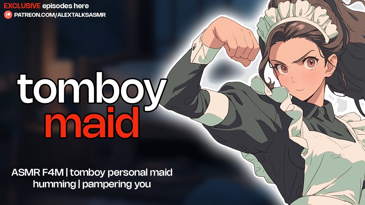 F4M | Tomboy maid helps you relax after a long day [humming] [personal attention] [massage]