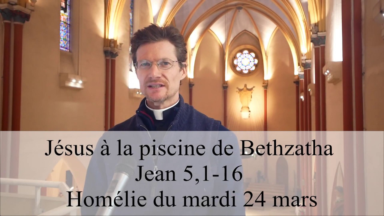 Un Évangile codé, Jésus à la piscine de Bethzatha, Jean 5,1-16 (J. Fleury, paroisse Saint-Giniez)
