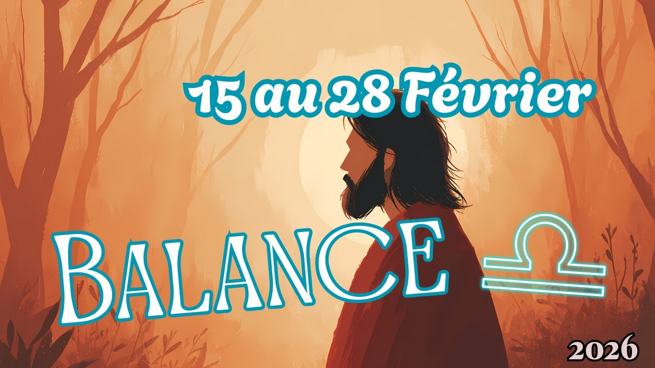 BALANCE ♎ 15 au 28 Février🧿Le choix décisif mais aligné à vous🧚‍♀️  2026