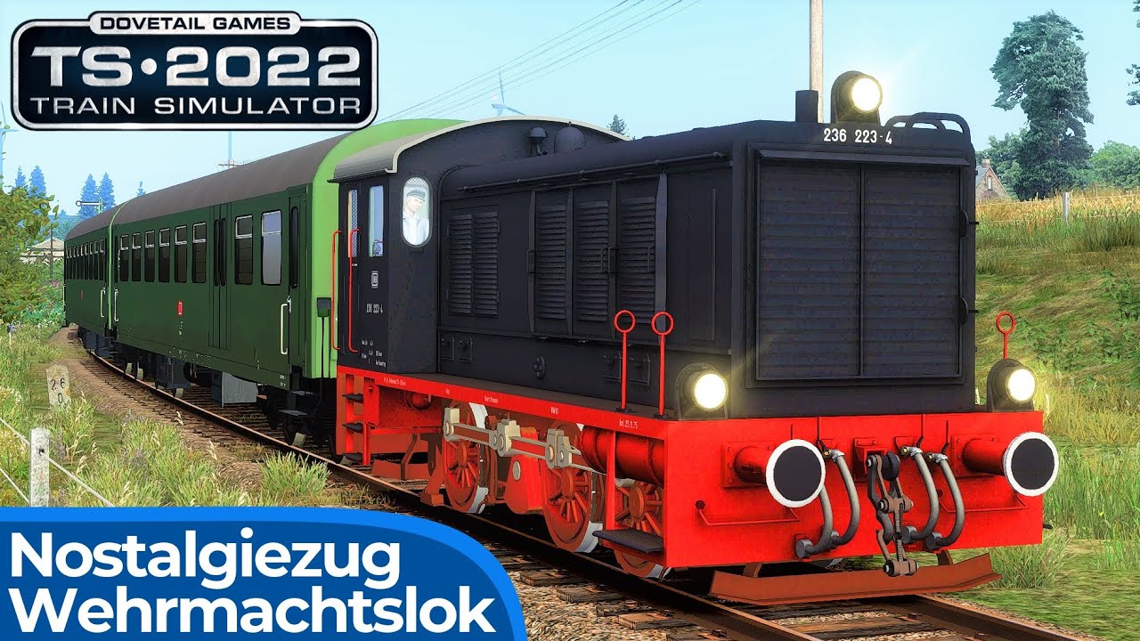 Nostalgiezug mit der BR 236 | TRAIN SIMULATOR 2022 | Köblitzer Bergland & ehem. Wehrmachtslok V36