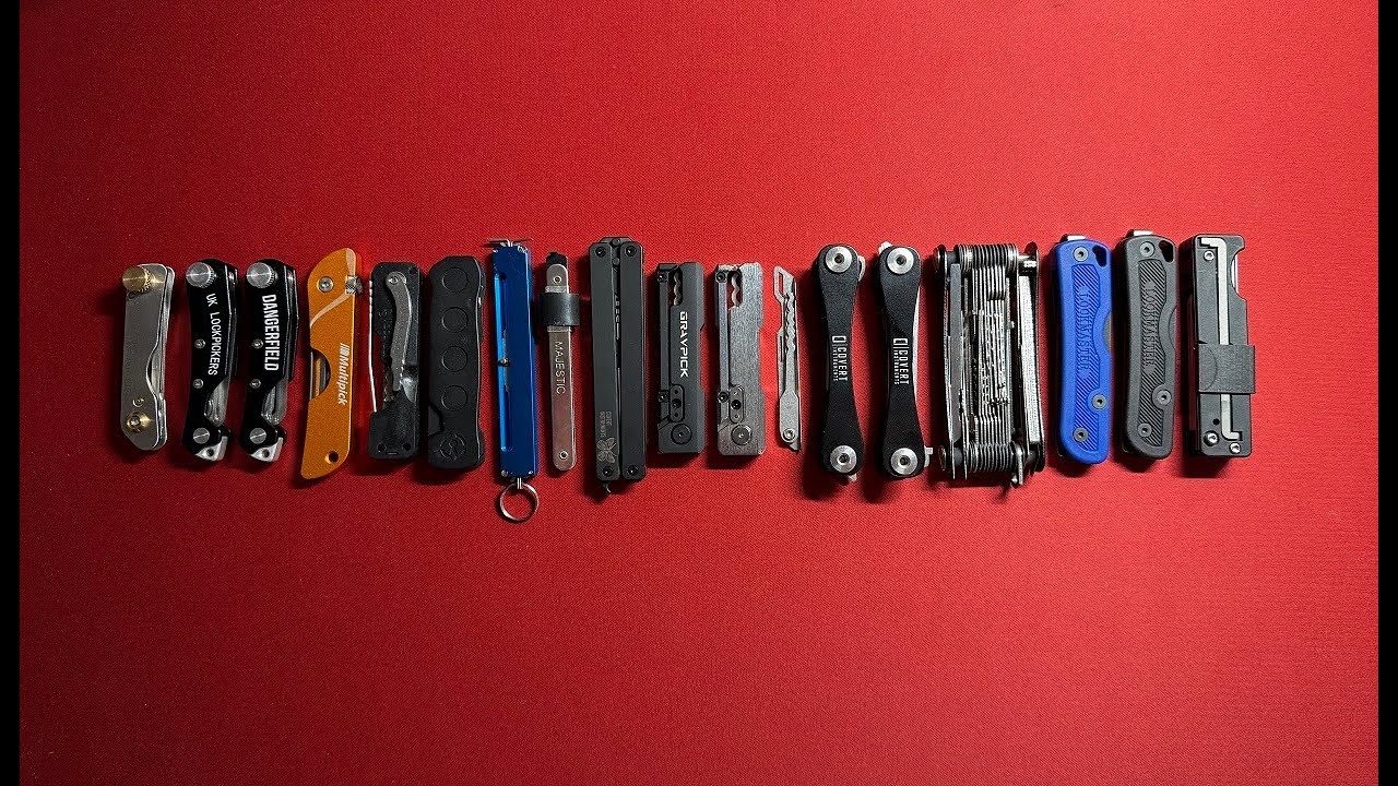 (246) ALL OF MY JACKKNIFE LOCKPICKS
