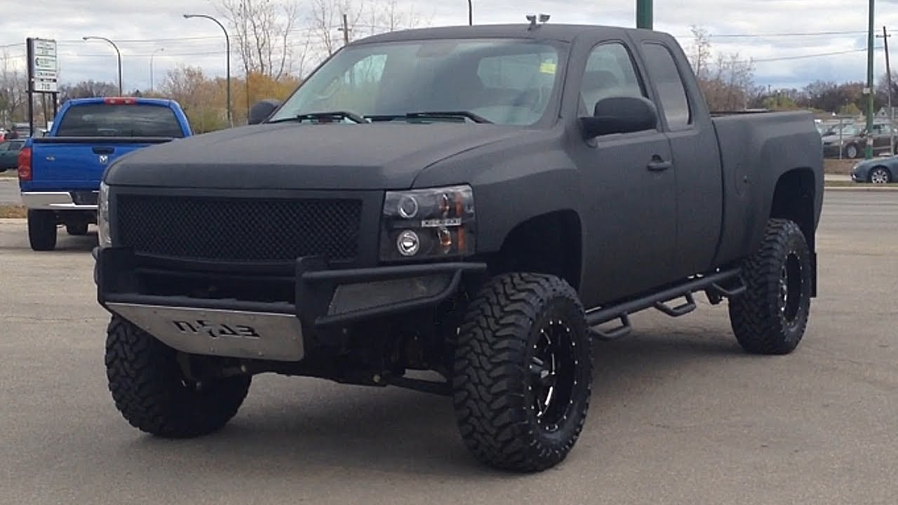 Lifted Chevrolet Silverado 1500 | RTXC (Ride Time Winnipeg) | Complete Rhino Liner | Fiberwerx