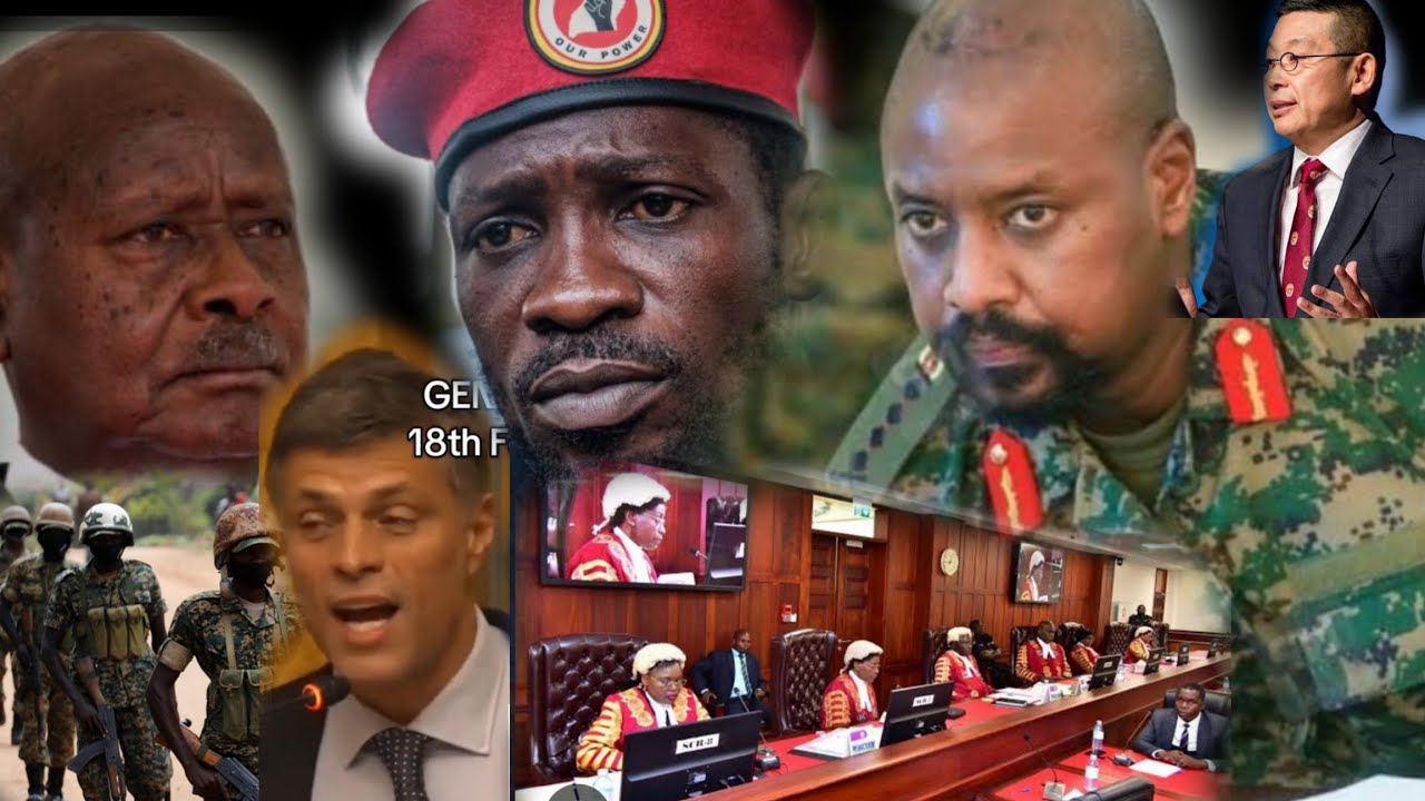 BREAKING NEWS INTERNATIONAL COMMUNITY BOBI WINE BAMULIDEMU OLUKWE PRESIDENT MUSEVENI MU ICC 