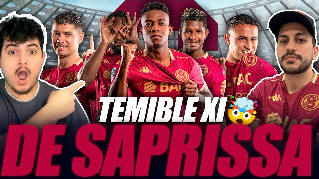 😱SAPRISSA METE MIEDO A ALAJUELENSE⚽🔴 Este sería su ONCE TEMIBLE