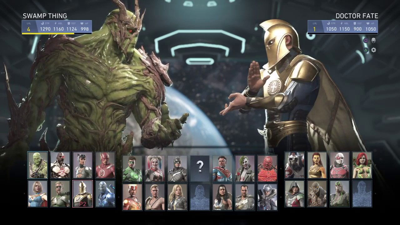 Injustice 2 - Swap Thing VS Doctor Fate