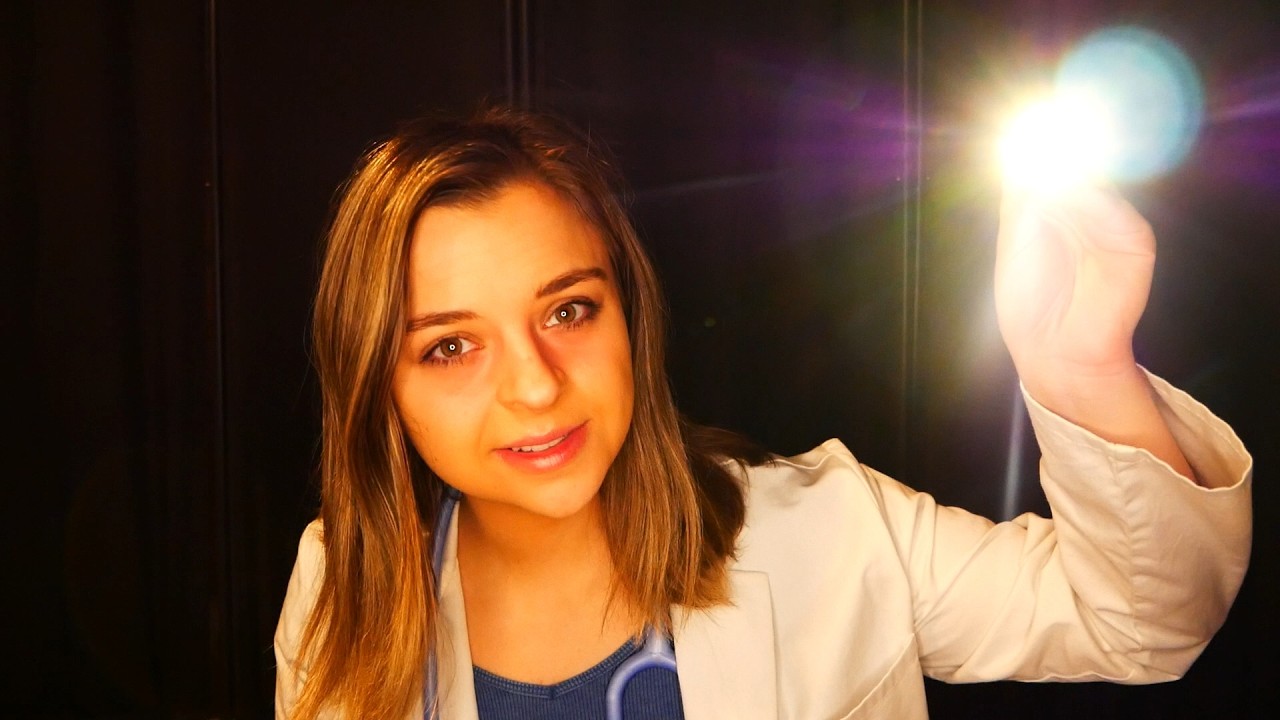 Doctor Checks ALL Your Senses One by One… Cranial Nerve Exam ASMR💤