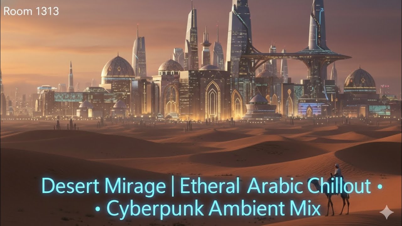 Desert Mirage | Ethereal Arabic Chillout • Cyberpunk Ambient Mix