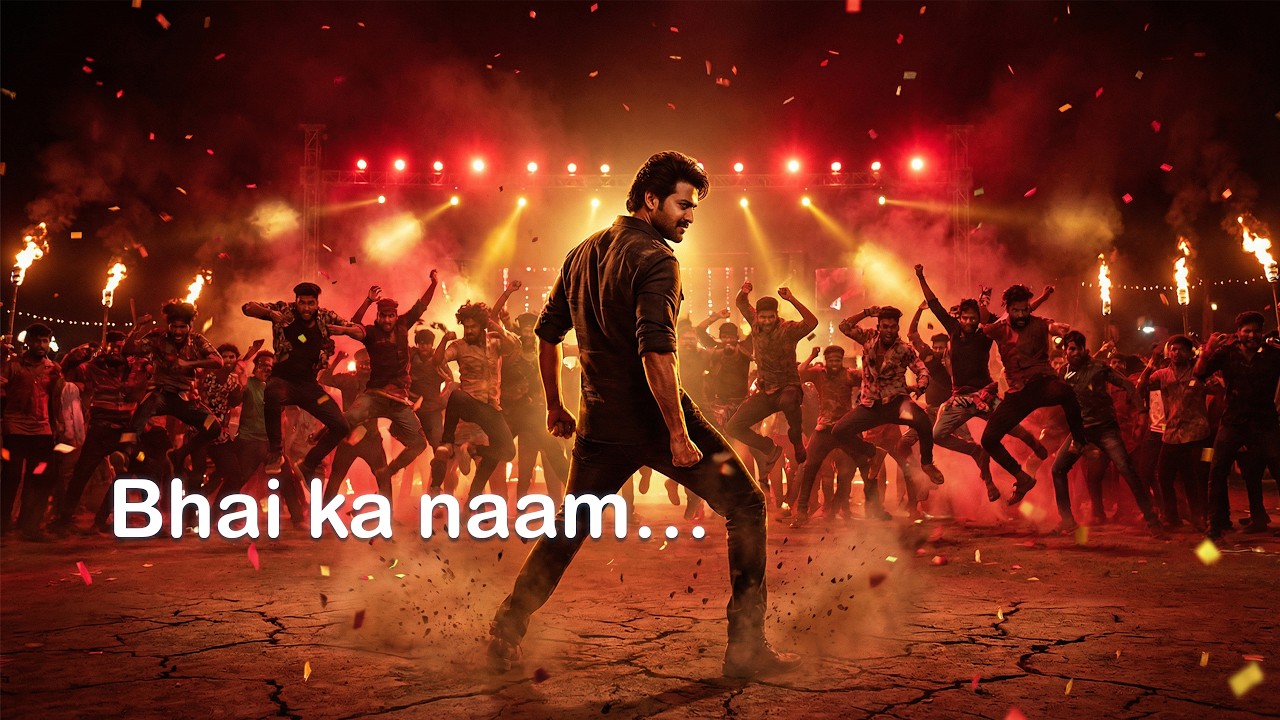 Bhai ka naam…భాయ్ కా నామ్… | The Most Explosive Telugu Mass Track Ever!
