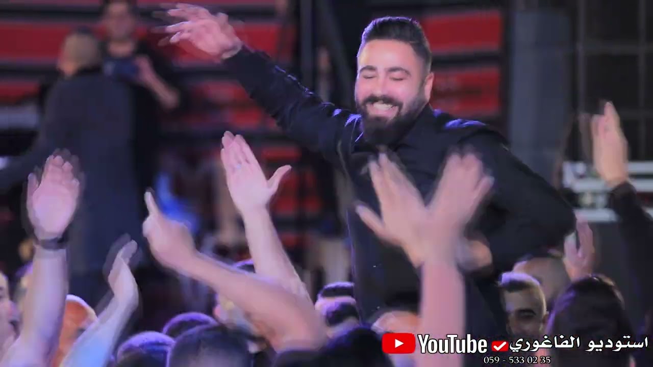استقبال العريس يزن حمدي ابو الكامل (ابن اللواء)  الفنان ايمن السبعاوي مع تصوير استديو الفاغوري
