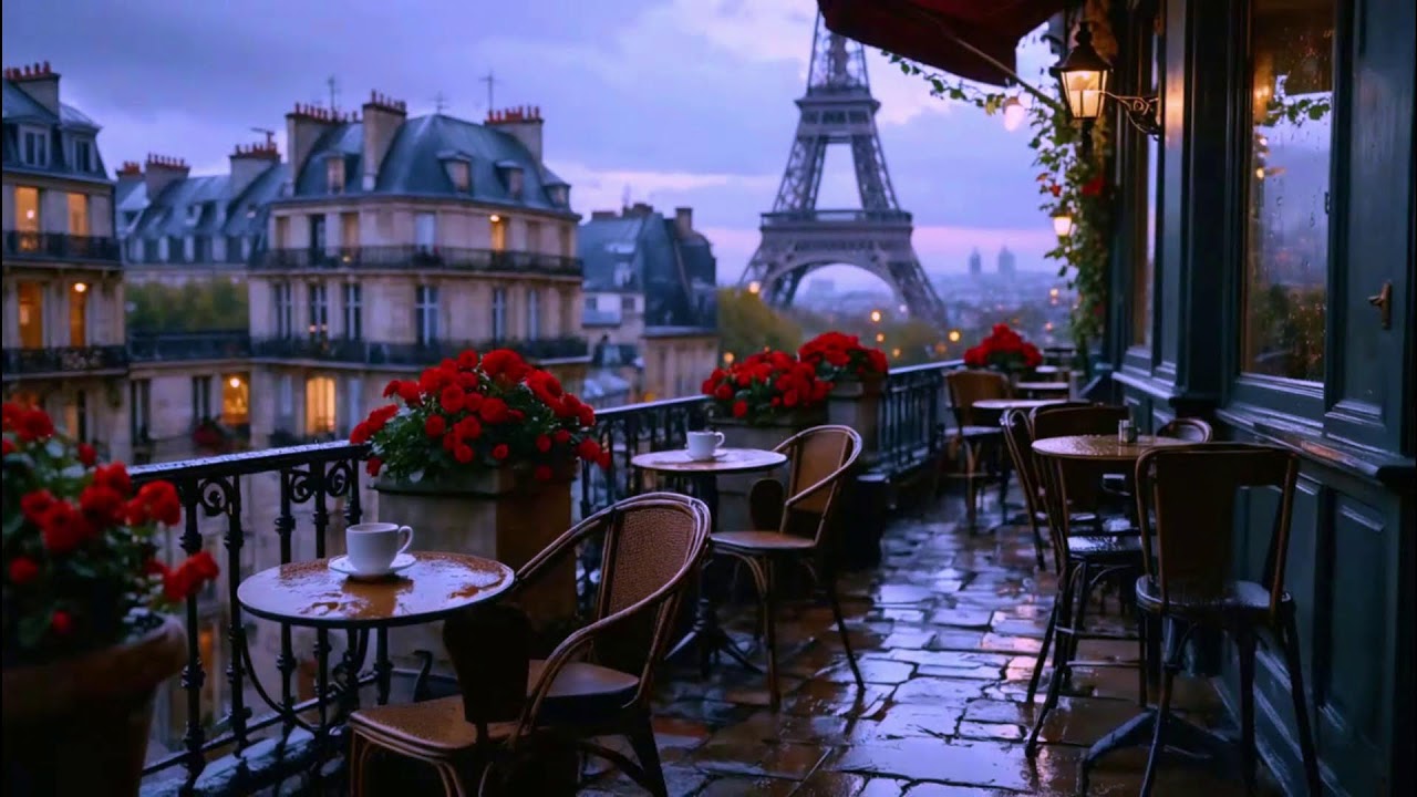 Rain Jazz Lounge for Focus ｜ Smooth Background Cafe Vibes 🌧️🎷☕✨