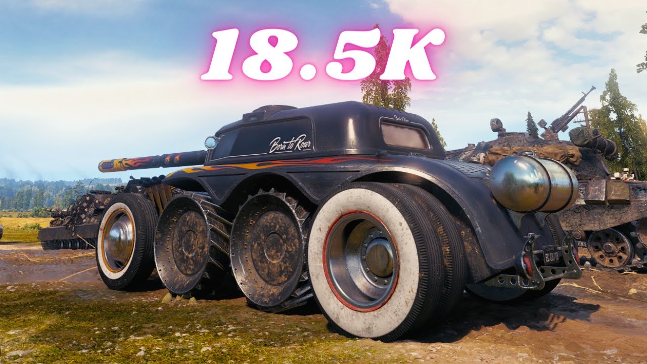 Panhard EBR 105 - 18.5K Spot Damage & Manticore  16.5K World of Tanks Replays
