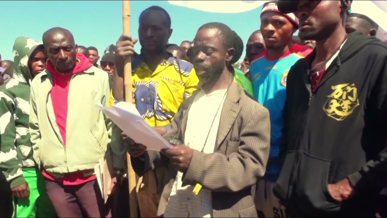 Soulèvement de la population de Lonshi contre l'entreprise SABWE mining