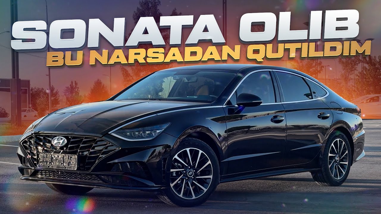 Hyundai Sonata DN8 - obzor va test drive (O'zbek tilida)