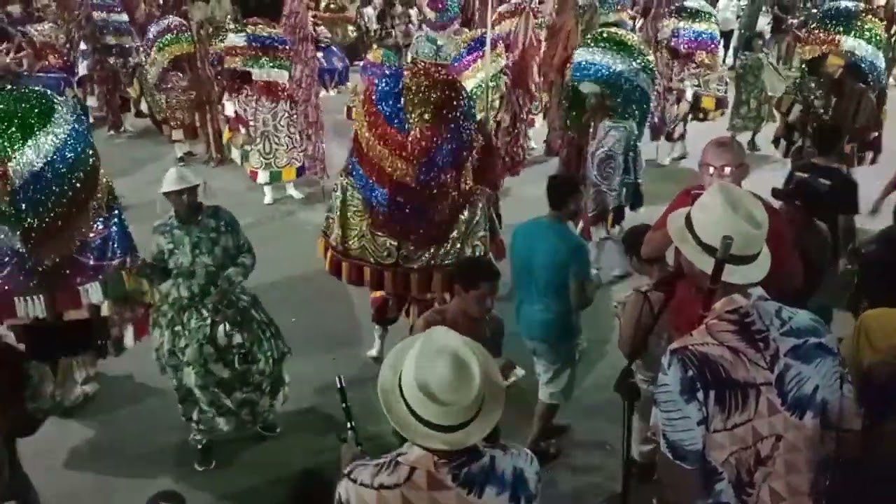 Maracatu Carneiro Manso, na cidade de Feira Nova carnaval 2024.