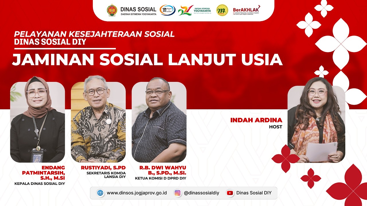 Jaminan Sosial Lanjut Usia – Pelayanan Kesejahteraan Sosial Dinas Sosial DIY