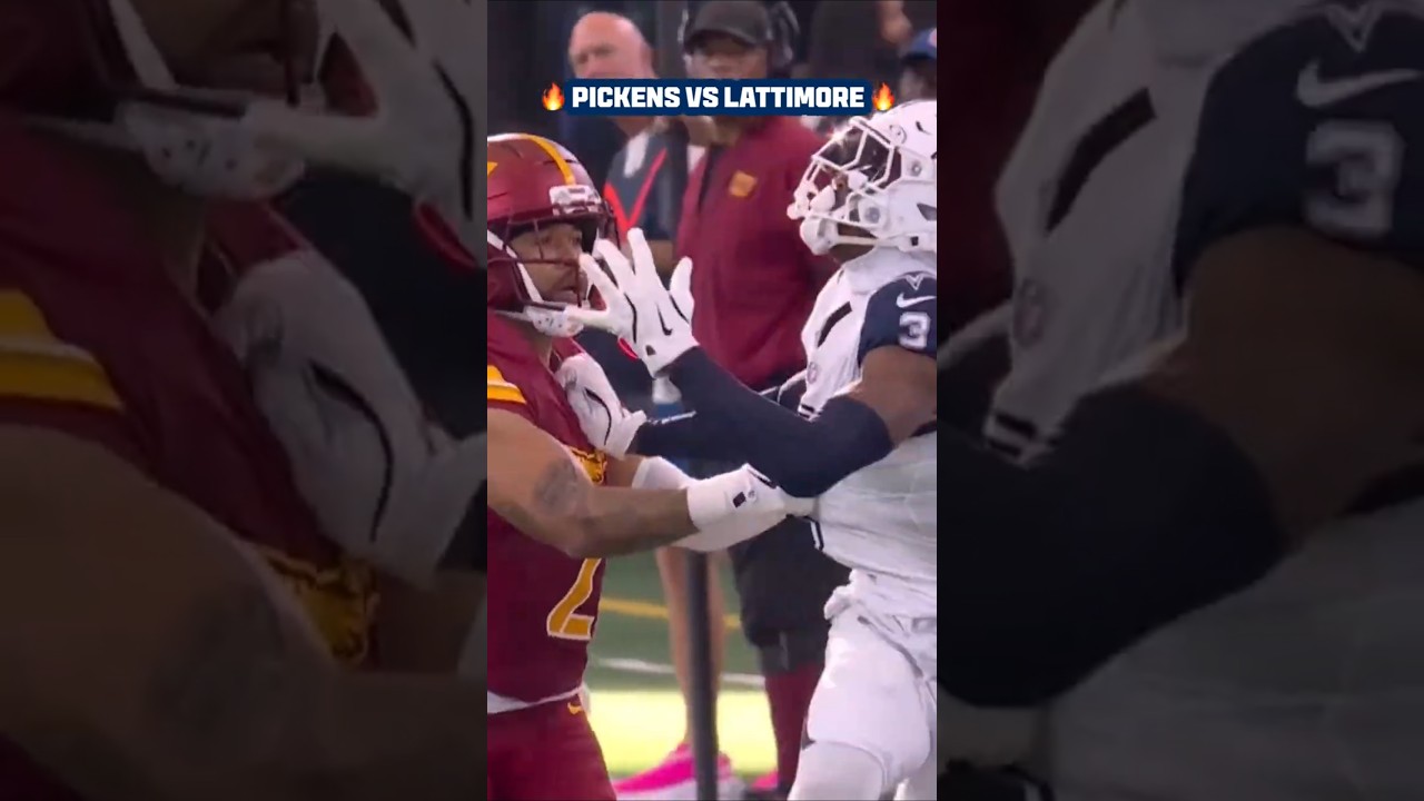 🔥 GEORGE PICKENS VS MARSHON LATTIMORE 🔥